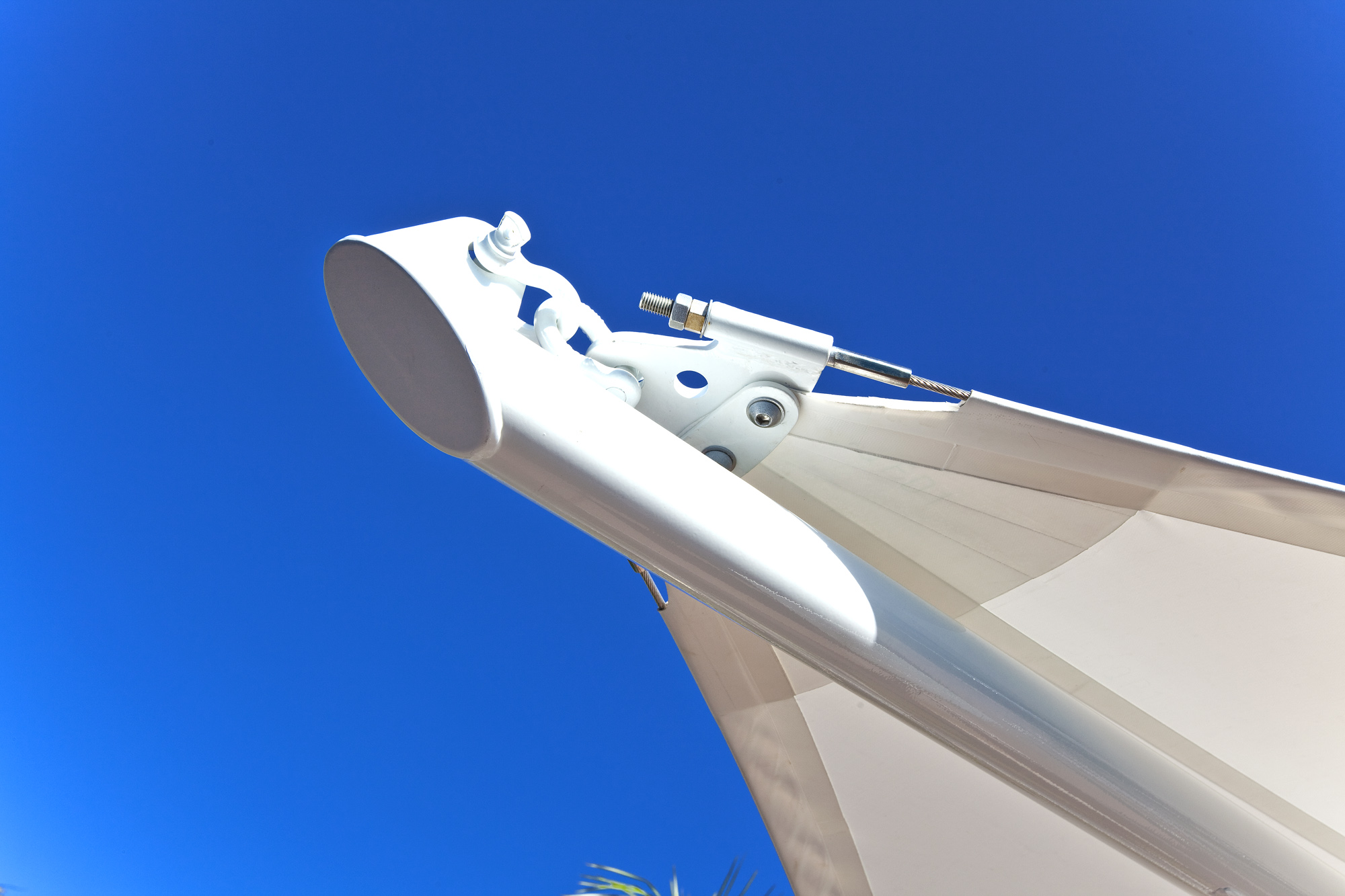 Commercial Outdoor Sun Shade Umbrellas, & Installations PVC, Cloth