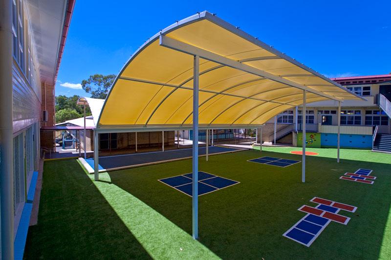 School Shade Sails And Structures Uv, Playground Shade Sails Cost
