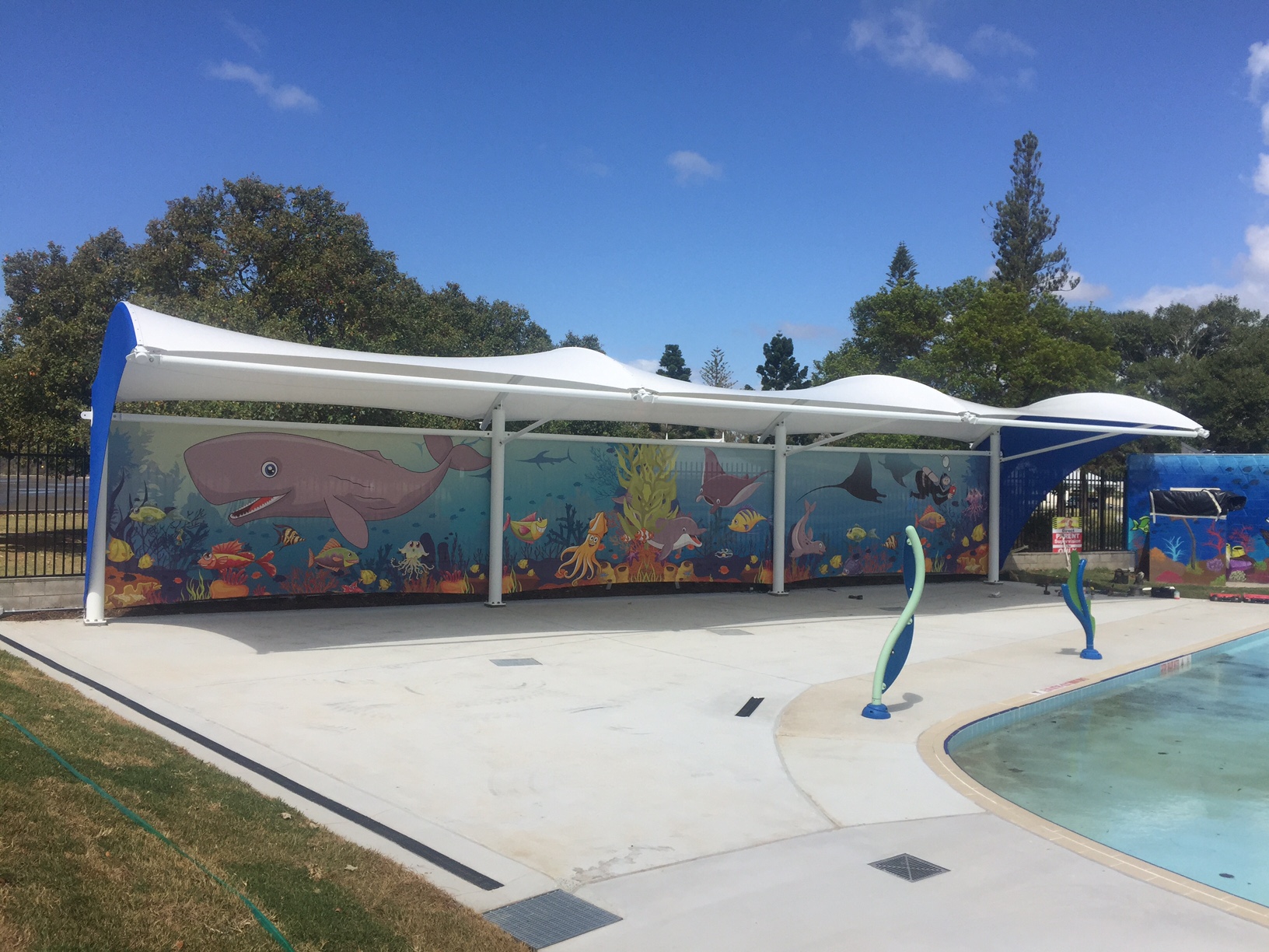 Commercial Outdoor Shade Sails Structures. Supply Australia Wide ...